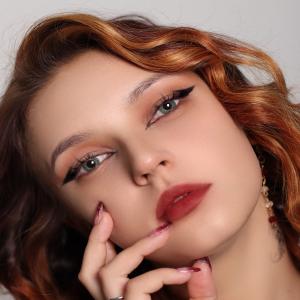 S3-475 SWEETY GREEN  0.00 2PS с Раствором Цветные ЗЕЛЕНЫЕ линзы, 2 Линзы+Раствор в Подарок