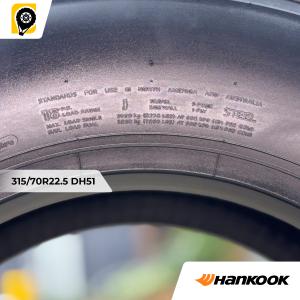 "HANKOOK" 315/70R22.5 PR18 DH51