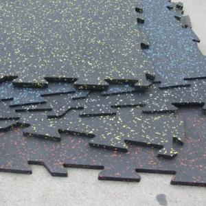 Резиновое спортивное модульное покрытие Регупол