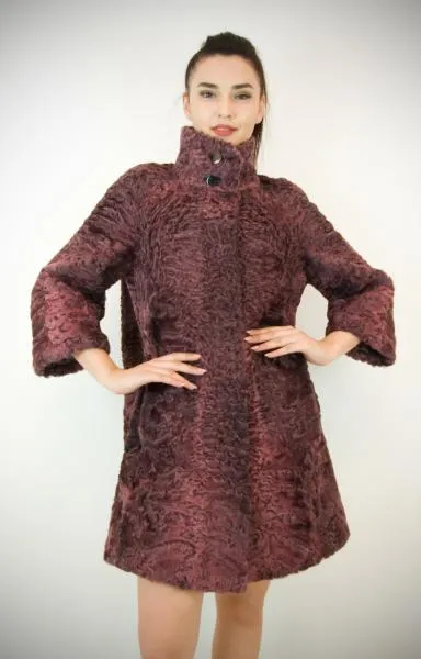 Шуба из каракуля "ПЕТРА"