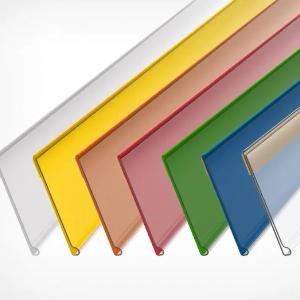 O'z-o'zidan yopishtiruvchi javon narxi yorlig'i ushlagichi, balandligi 39 mm