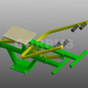 Ochiq mashq mashinasi "Eshkak eshish mashinasi" Kod 3003