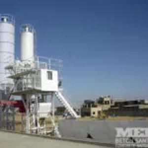 Стационарный бетонный завод MEKA MB-30WS с подъемником