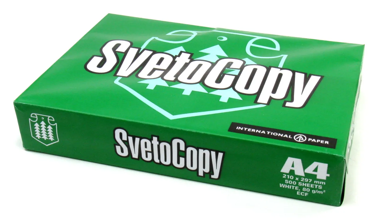 Qog'oz - Sveto nusxasi A4 80 g/m2