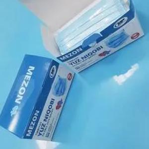 Eritilgan bir martali ishlatiladigan tibbiy niqoblar