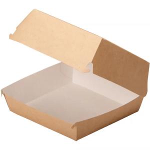 Коробка для гамбургера 12*12*7 см, Крафт