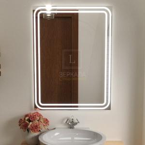 Умное зеркало с обогревателем 106Bх124, 60х80 см