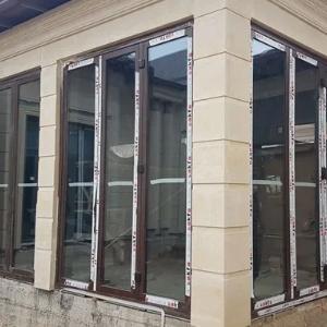 Витражные окна (система гармошка)