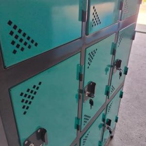 Шкаф металлический, 12 ячеек