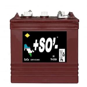 6V-232A elektromobillar uchun batareyalar