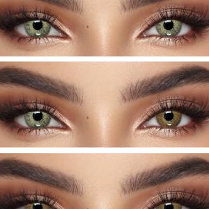 S3-662 BROWN 0.00 0.00 2PS Цветные КАРИЕ контактные линзы, для красоты. 2 Линзы.