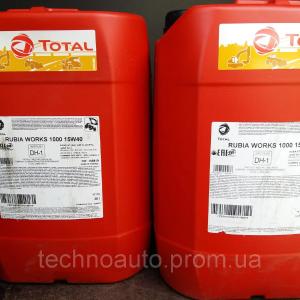 Дизельное моторное масло TOTAL Rubia XT 15w40