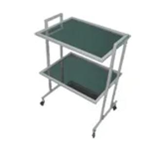 Медицинский столик (со стеклянными полками)