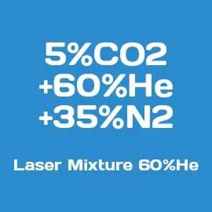 Газовая смесь для лазеров (60%НЕ)
