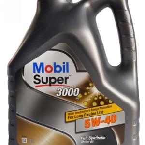 Sintetik motor moyi MOBIL SUPER 3000 X1 5W-40