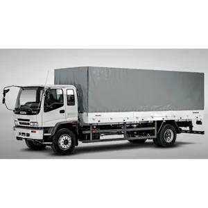 Автомобиль с бортовым кузовом  и каркасно-тентовой платформой FVR 3PLX