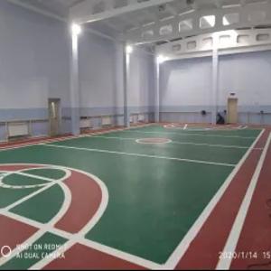 Спортивное покрытие, Sanfa Sportline (с работой)