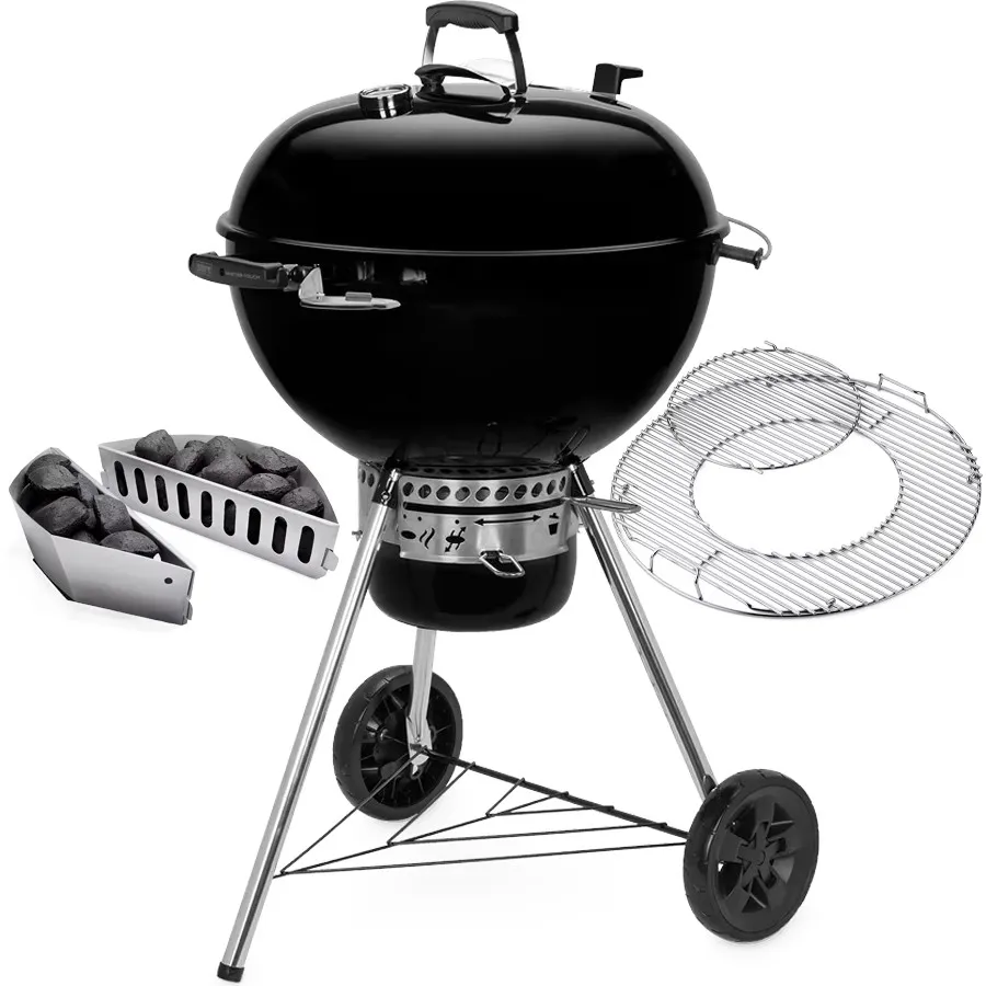 Ko'mirli barbekyu grill Weber Master-Touch GBS E-5750 57 sm, 5 yillik kafolat bilan