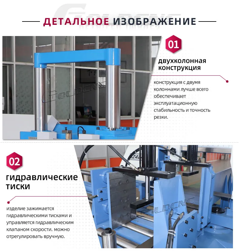 Ленточнопильный станок с ЧПУ GZ4240X