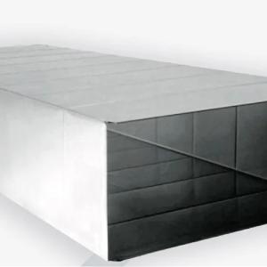 To'rtburchaklar havo kanallari. Ulanish turi: Rack