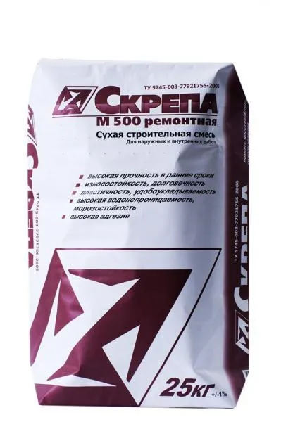 Quruq qurilish aralashmasi SKREPA M500 REPAIR