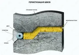 Теплоизоляционный шнур для трещин и швов (вилотерм) ППИ-ЖС