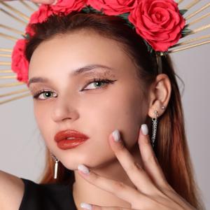 KA0101 JADE  0.00 2PS с Раствором Цветные ЖЁЛТЫЕ линзы, 2 Линзы+Раствор в Подарок