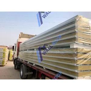 Сэндвич-панели кровельные и стеновые на основе базальта, толщина панели - 50-150мм