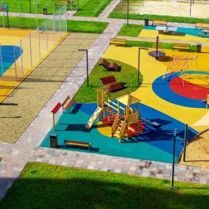 Ikki qavatli kauchuk choksiz pol qoplamasi SANDWICH VIVIGAM