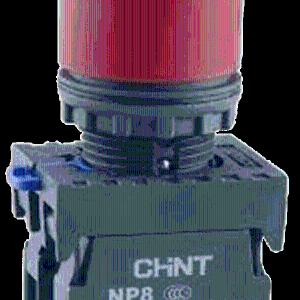 Кнопка Грибок  NP8-11ZS/1 RED (с фиксацией)