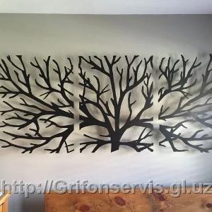 Картины из металла