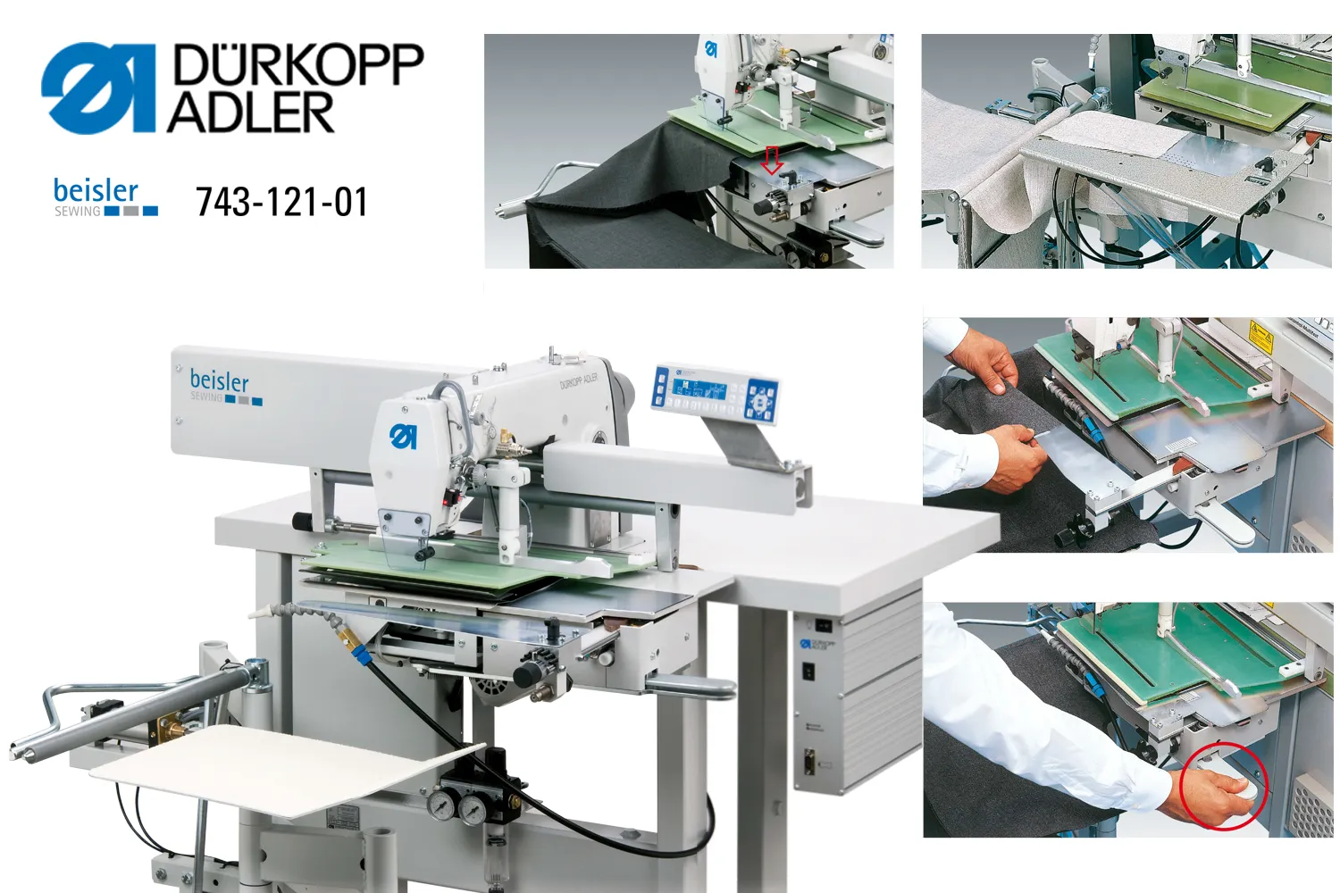 Durkopp Adler 743-121-01