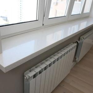 Подоконники из искусственного кварцевого камня