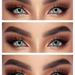 S3-593 BLUE  0.00 Цветные ГОЛУБЫЕ контактные линзы, для красоты. 1 Линза