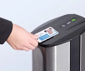 SECURITY MARKET dan elektromexanik uchburchak turniketlari