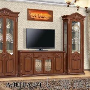 Yashash xonasi uchun mebel to'plami Alegra 2+1