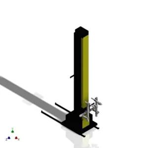 Одноосевой манипулятор для порошковой покраски