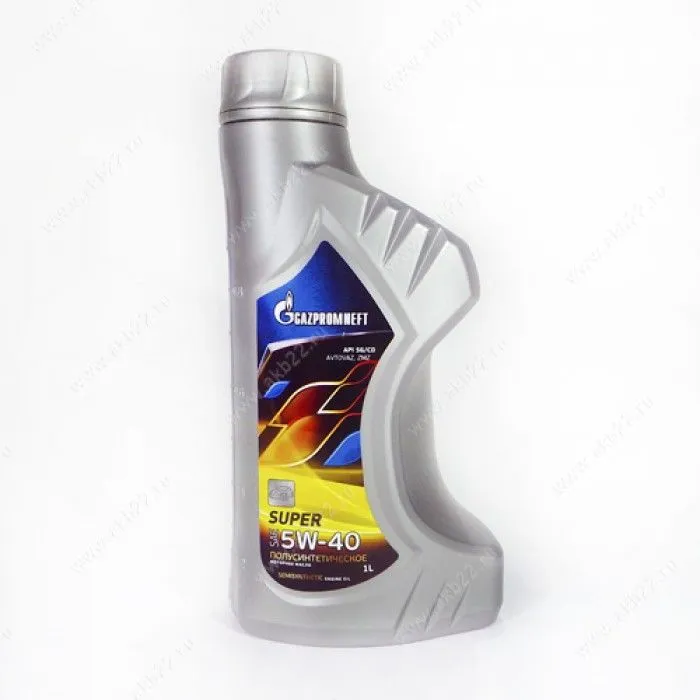 Avtomobil moylari Gazpromneft Super 5W-40, 10W-40, 10W-30, 15W-40 API SG/CD