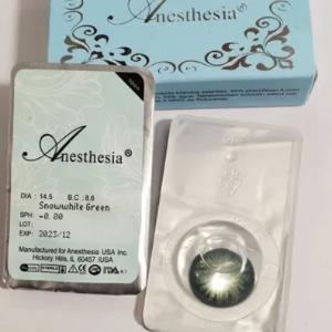 Контактные линзы "Anesthesia Snowwhite Green"