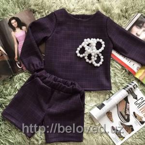 Шорты с кофтой для девочек