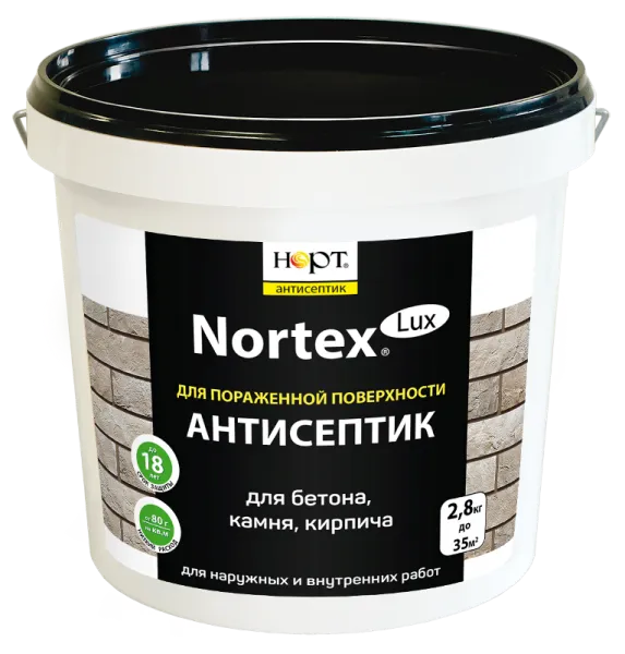 Yog'och uchun antiseptik "Nortex"-Lyuks