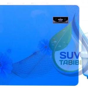 Moviy plastik bardoshli korpusdagi 5 bosqichli teskari osmos filtri