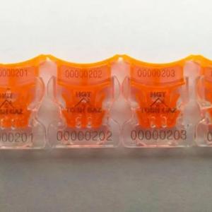 Пластиковые номерные пломбы для счетчиков воды газа электро