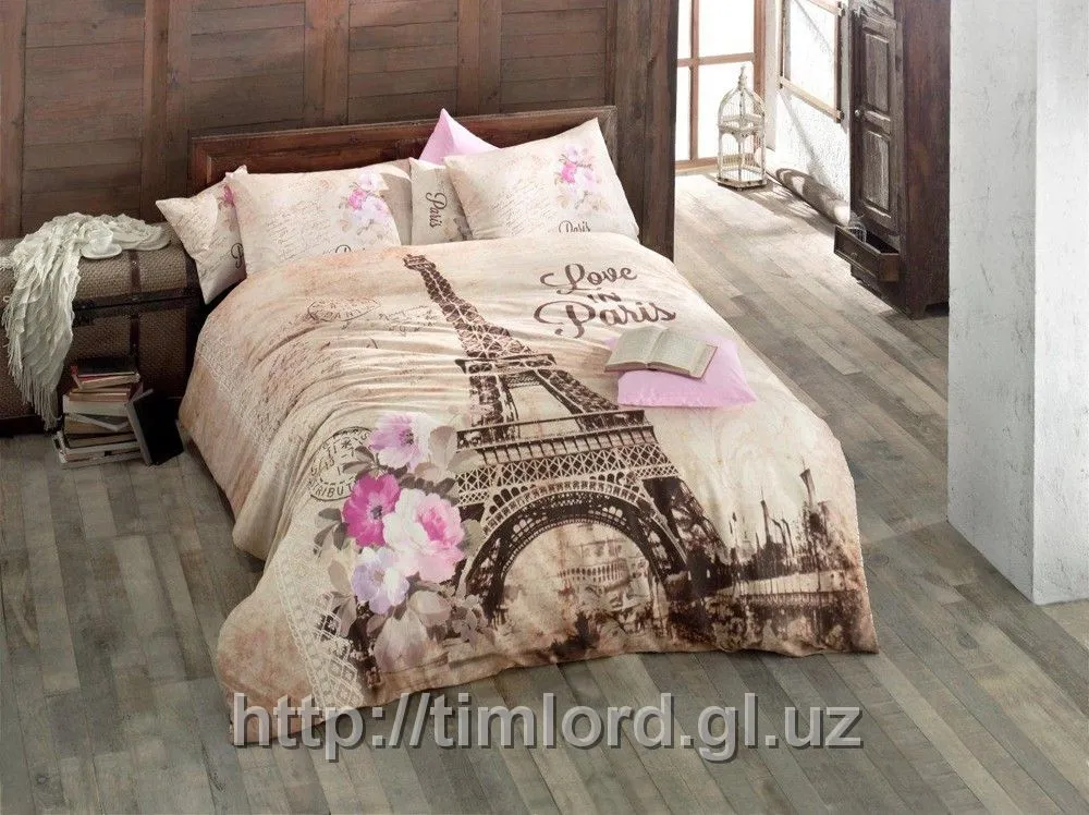 Постельное белье Love in Paris