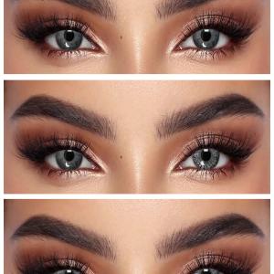 S2-431 GRAY  0.00 2PS Цветные СЕРЫЕ контактные линзы, для красоты. 2 Линзы.