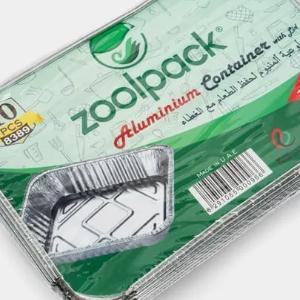 Алюминиевые Zoolpack контейнеры 8389 W/LID