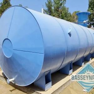 Эко-ёмкость горизонтальная для воды 50м3, 50 тонн, бак