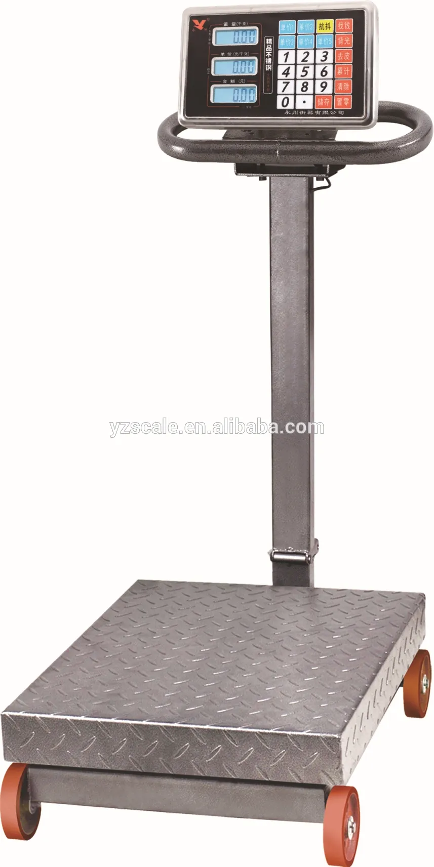800 kg gacha bo'lgan elektron platforma tarozilari
