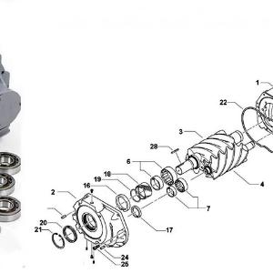 Kompressorlarning vintli blogini ta'mirlash xizmati