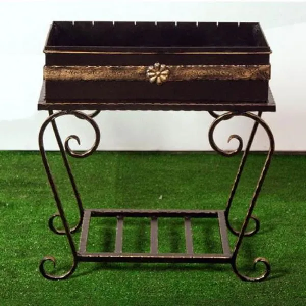 Metall barbekyu